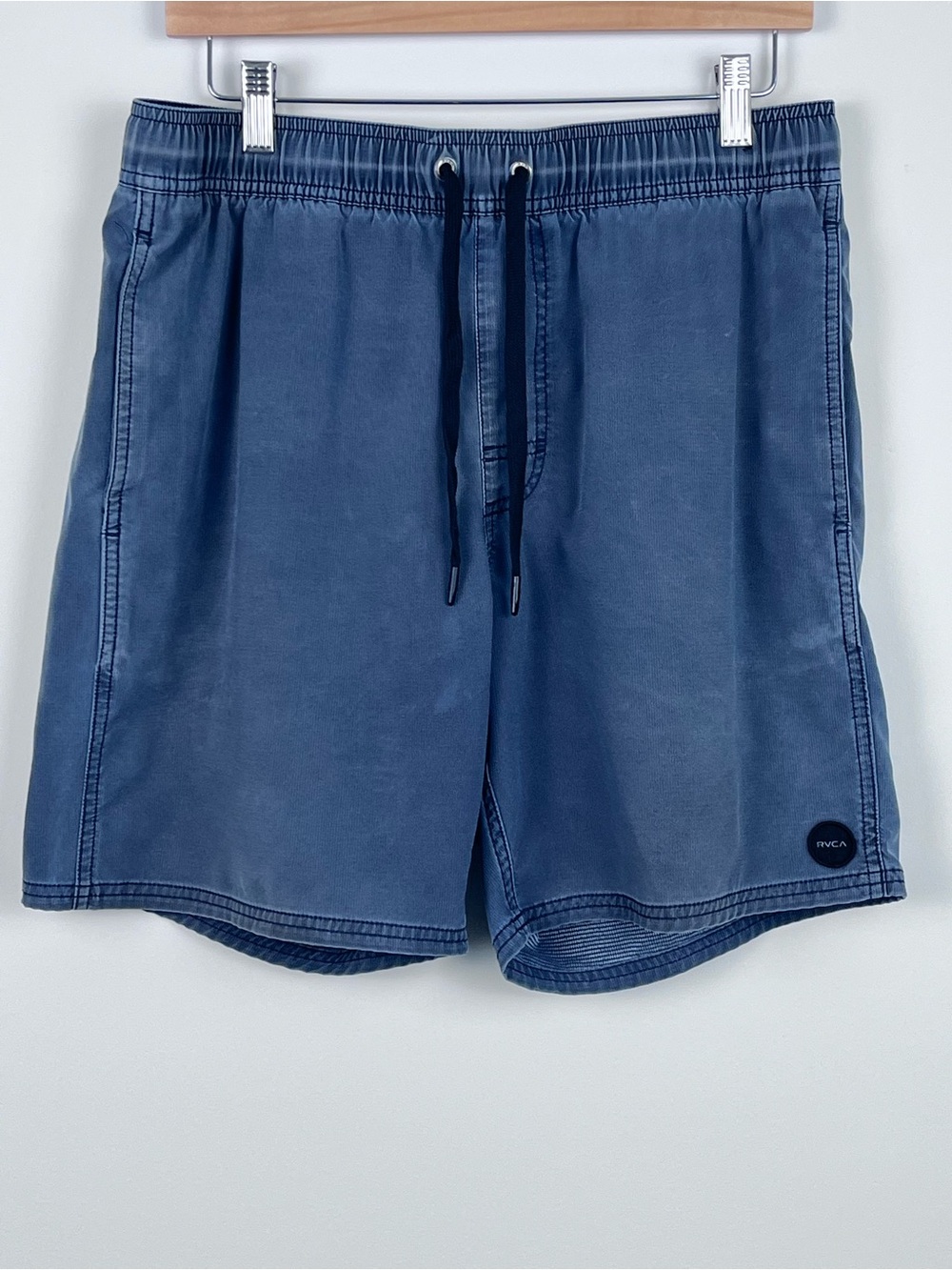 RVCA Men's Pigment Elastic Waist Drawstring Boardshorts Size M; Beach, Swim